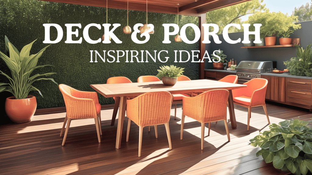 Inspiring Ideas for Your Dream Deck or&nbsp;Porch