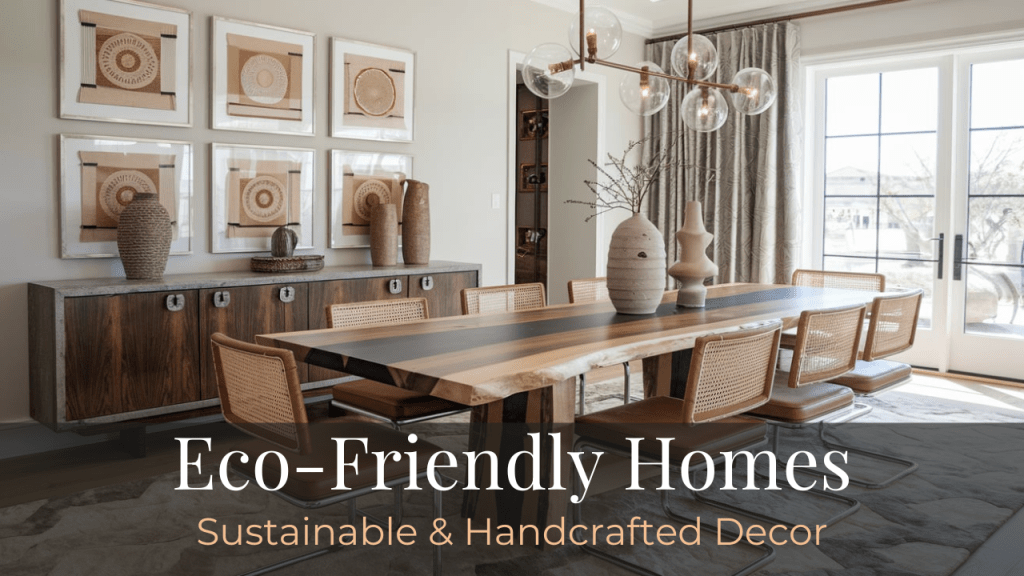 Sustainable Home Aesthetic: Eco-Friendly Designs & Handcrafted Elements