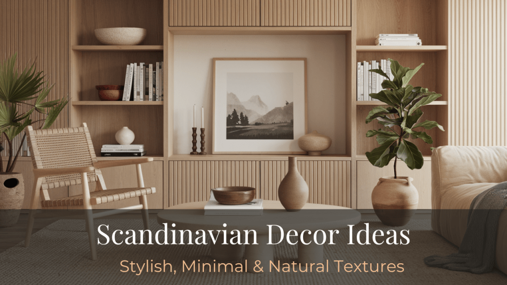 Scandinavian Home Decor: Warm Minimalism, Stylish Design & Natural Textures